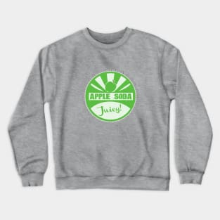 Apple Soda Bottle Cap Crewneck Sweatshirt